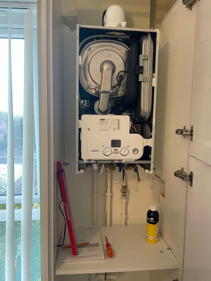 Casing off on a Potterton combi