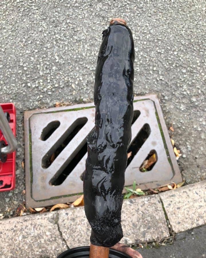 Sludge off a single filter magnet
